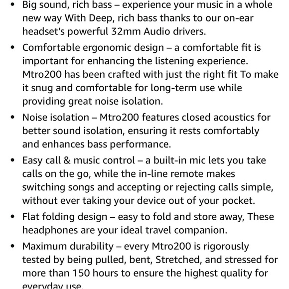 🎧TCL ON EAR HEADPHONES - Picture 11 of 11